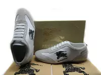 chaussures burberry pas cher top sharp silver white